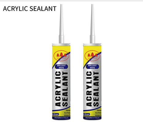 سعر جيد UV Resistant Acrylic Sealant High Volume Silicone Adhesive 300ml الانترنت