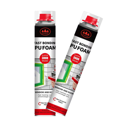 سعر جيد Excellent Adhesion Polyurethane Foam Sealant Density 15.9 kg/m3 Chemical Resistance to Most Chemicals الانترنت