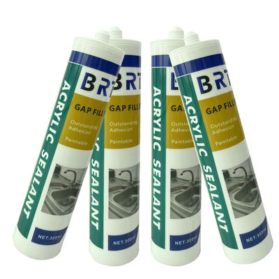 سعر جيد White Acrylic Silicone Sealant Curtain Wall Weather Resistant Glass  الانترنت
