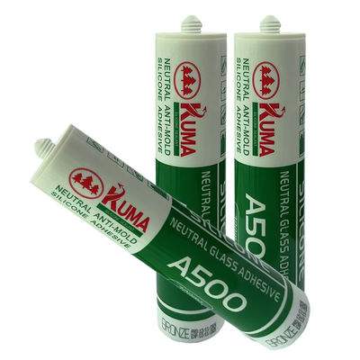 سعر جيد White 300ml Fast Cure Neutral 100% Silicone Aluminium Curtain Wall الانترنت