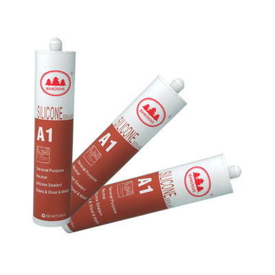 سعر جيد مانع تسرب سيليكون أسود حمضي قوي صناعي للنوافذ والأبواب 300 مل الانترنت