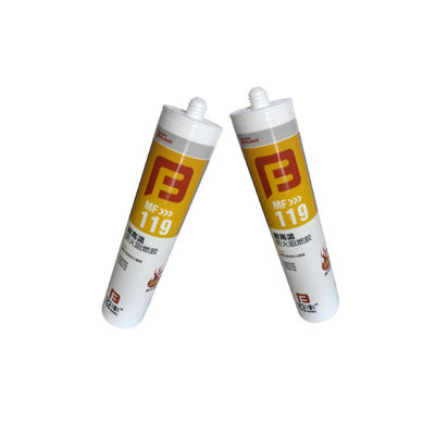سعر جيد Black Fireproof Silicon Sealants Heat Resistant Steel Structures Curing Time 24 Hours الانترنت