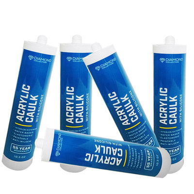الصمغ الاصطناعي الاكريليك السيليكون Caulk الحمام المطبخ الختم