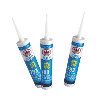 سيليكون مقاوم للأرصاد الجوية الحياد سريع التجفيف زينة عائلية واضحة