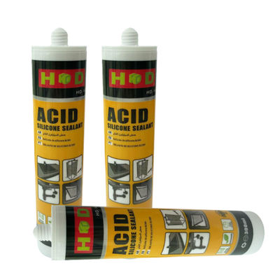 Waterproof Clear Acid Cure One Component Silicone Sealant For Window 